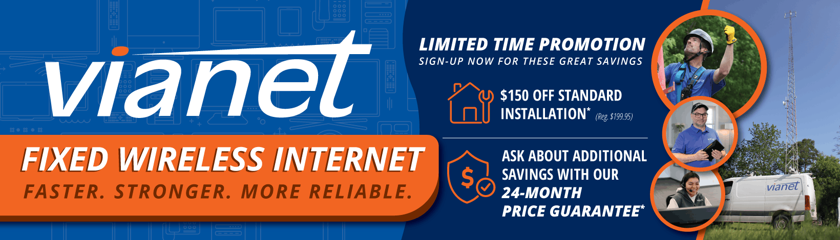 Discover wireless internet savings